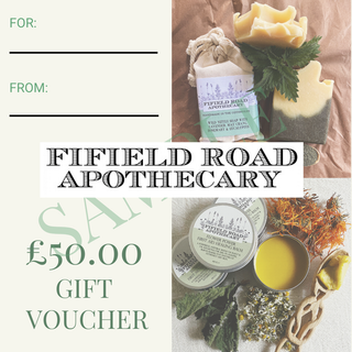 Fifield Road Apothecary gift voucher