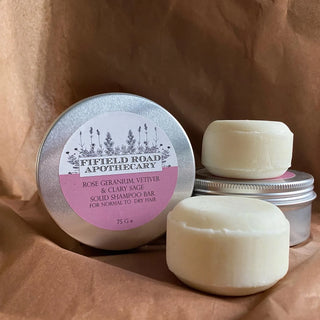 Solid shampoo bar